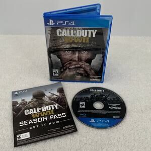 Call of Duty WWII PS4 Game 2017 Sony Playstation 4 Activision Tested Shooter